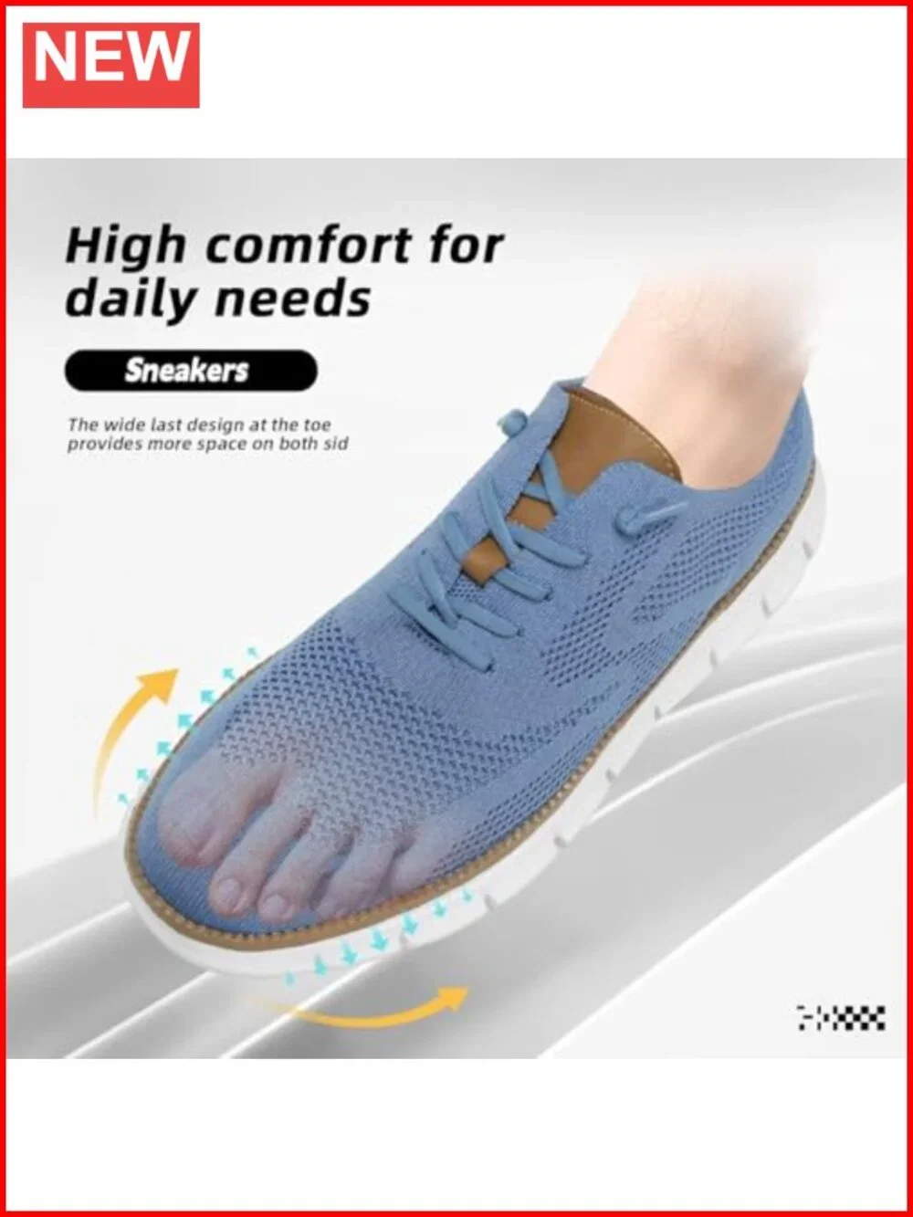 Mesh Business Oxfords Walking Sneakers Lightweight Memory Foam